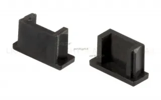Заглушка Arlight MIC черная глухая 020919 020919