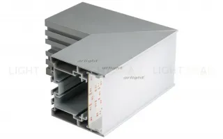 Угол Arlight S2-LINE-7977-L90W внешний 021263 021263