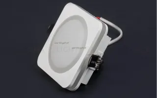 Встраиваемый светильник Arlight LTD-96x96SOL-10W Day White 4000K 017634 017634