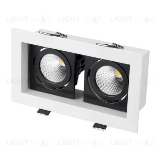 Встраиваемый светильник Arlight CL-KARDAN-S180x102-2x9W Day 024129 024129
