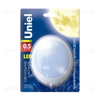 Настенный светодиодный светильник (02742) Uniel DTL-303-Круг/White/3Led/0,5W DTL-303-Круг/White/3Led/0,5W