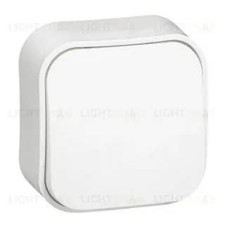 Переключатель одноклавишный на 2 направления Legrand Quteo 10A 250V белый 782204 782204