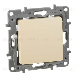 Выключатель одноклавишный Legrand Etika 10A 250V слоновая кость 672301 672301