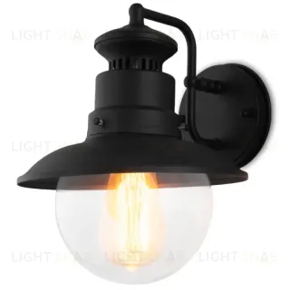 Уличный настенный cветильник Elektrostandard Talli D GL 3002D черный 4690389106576 4690389106576