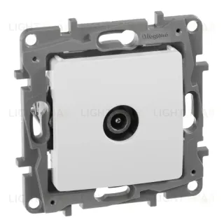 Розетка TV оконечная Legrand Etika белая 672265 672265