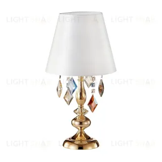 Настольная лампа Crystal Lux Mercedes LG1 Gold/Color Mercedes LG1 Gold/Color