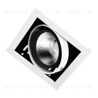 Встраиваемый светильник Ambrella Light T811 BK/CH 12W 4200K T811 BK/CH 12W 4200K