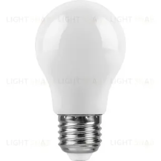 Лампа светодиодная Feron E27 3W 6400K Шар Матовая LB-375 25920 25920