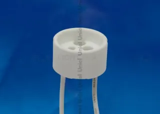 Патрон керамический GU10 (02284) Uniel ULH-GU10-Ceramic-15cm ULH-GU10-Ceramic-15cm