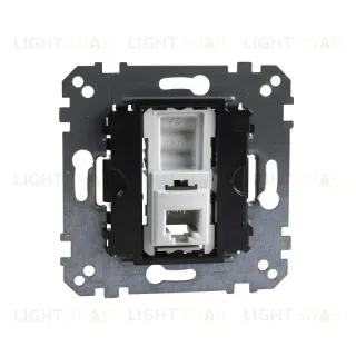 Розетка телефонная RJ12 Schneider Electric Merten Antique/Artec MTN463501 MTN463501