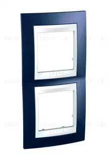 Рамка 2-постовая вертикальная Schneider Electric Unica Хамелеон MGU6.004V.842 MGU6.004V.842