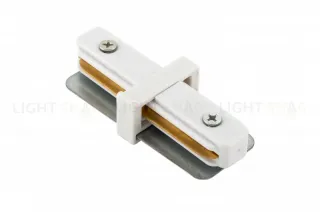 Коннектор прямой Denkirs DK Track White TR1101-WH TR1101-WH