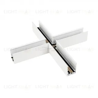 Коннектор Х-образный Arlight MAG-TRACK WHITE 026930 026930