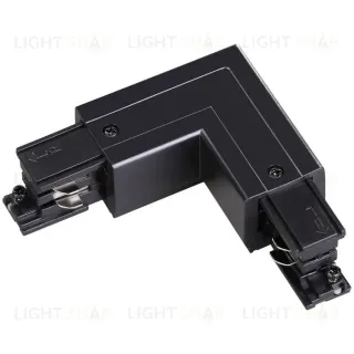 Коннектор угловой Novotech track black 3phase 135063 135063