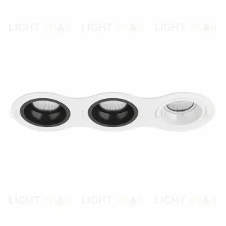 Встраиваемый светильник Lightstar D636070706 (214636+214607+214607+214606) D636070706