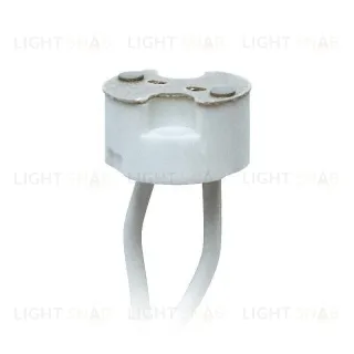 Патрон керамический (02283) Uniel ULH-GU4/GU5.3-Ceramic-15cm ULH-GU4/GU5.3-Ceramic-15cm