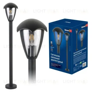 Уличный светильник (UL-00006817) Uniel UUL-T80A 60W/E27 IP54 Black UUL-T80A 60W/E27 IP54 Black