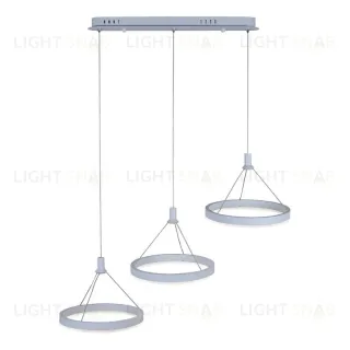 Подвесной светодиодный светильник iLedex Libra D075-3 WH D075-3 WH
