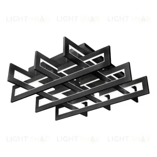 Потолочный светодиодный светильник iLedex Stalker 9082-800*800-X 192W BK 9082-800*800-X 192W BK