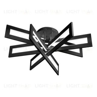 Потолочный светодиодный светильник iLedex Stalker 9082-R800-X 128W BK 9082-R800-X 128W BK