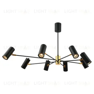 Люстра на штанге Lussole LOFT DUNCAN GRLSP-8252 GRLSP-8252