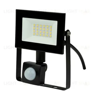 Прожектор светодиодный (UL-00007125) Uniel 30W ULF-F62-30W/6500K Sensor IP54 200-240В Black ULF-F62-30W/6500K Sensor IP54 200-240В Black