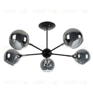 Люстра на штанге ARTE Lamp A2708PL-5BK A2708PL-5BK