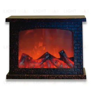 Фигурка светодиодная «Камин» Uniel (UL-00007291) ULD-L2821-005/DNB/Red Brown Fireplace ULD-L2821-005/DNB/Red Brown Fireplace