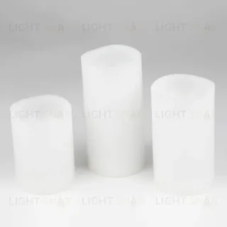 Фигурка светодиодная «Свеча» Uniel (UL-00007256) ULD-F050 Warm White Candle Set3 ULD-F050 Warm White Candle Set3