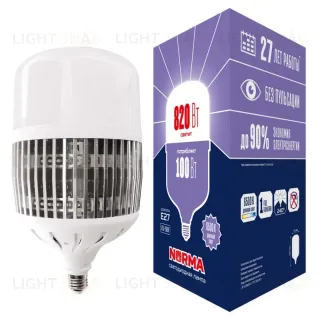 Лампа LED сверхмощная Volpe E27 100W 6500K матовая LED-M80-100W/6500K/E27/FR/NR UL-00006798 LED-M80-100W/6500K/E27/FR/NR