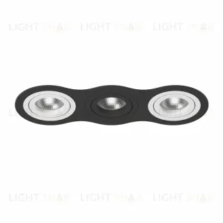 Встраиваемый светильник Lightstar INTERO 16 i637600706 (217637+217606+217607+217606) i637600706