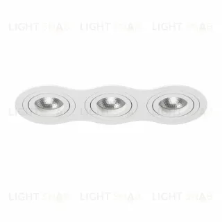 Встраиваемый светильник Lightstar INTERO 16 i636060606 (217636+217606+217606+217606) i636060606