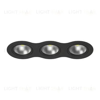 Встраиваемый светильник Lightstar INTERO 111 i937070707 (217937+217907+217907+217907) i937070707