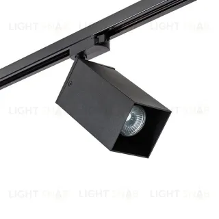 Трековый светильник Lightstar Track 1 black A1T216587 (592287+216587) A1T216587