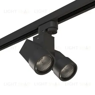 Трековый светильник Lightstar Track 1 black A1T051037 (592027+051037) A1T051037