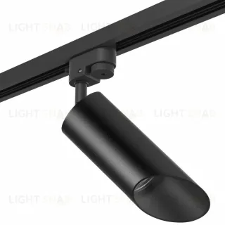 Трековый светильник Lightstar Track 1 black R1T43737 (214437+592057+201437) R1T43737