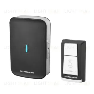 Звонок беспроводной Elektrostandard DBQ19M WL 36M IP44 черный 4690389144882 4690389144882