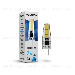 Лампа светодиодная Voltega G4 2W 4000K VG9-K1G4cold2W 7145 7145