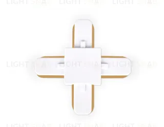 Коннектор Х-образный однофазный Ambrella Light Track System GL7082 GL7082