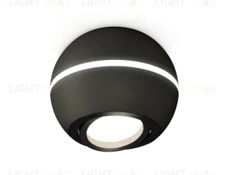 Накладной поворотный светильник с дополнительной подсветкой Ambrella Light Techno XS1102020 (C1102, N7002) XS1102020