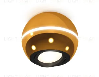 Накладной поворотный светильник с дополнительной подсветкой Ambrella Light Techno XS1105010 (C1105, N7002) XS1105010