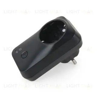 Умная розетка Wi-Fi черная Elektrostandard WF 4690389171901 4690389171901
