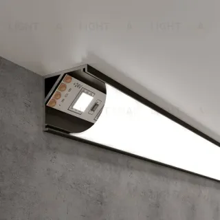 Угловой алюминиевый профиль для светодиодной ленты Elektrostandard LL-2-ALP008 4690389170492 4690389170492