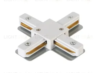 Соединитель X-образный (однофазный) Crystal Lux CLT 0.211 CLT 0.211 09 WH CLT 0.211 09 WH