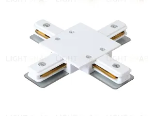 Соединитель X-образный (однофазный) Crystal Lux CLT 0.2211 CLT 0.2211 04 WH CLT 0.2211 04 WH