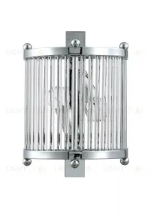 Настенный светильник Crystal Lux Tadeo TADEO AP2 CHROME/TRANSPARENTE TADEO AP2 CHROME/TRANSPARENTE