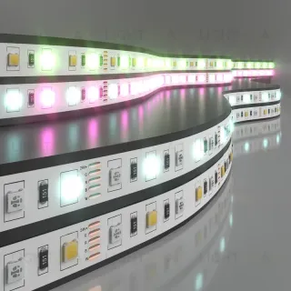 Светодиодная лента Elektrostandard 24V 14,4W 60Led 5050+5050 IP20 MIX RGB/холодный белый, 5м 4690389172274 4690389172274