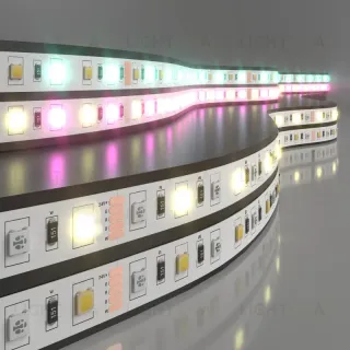 Светодиодная лента Elektrostandard 24V 14,4W 60Led 5050+5050 IP20 MIX RGB/теплый белый, 5м 4690389172250 4690389172250