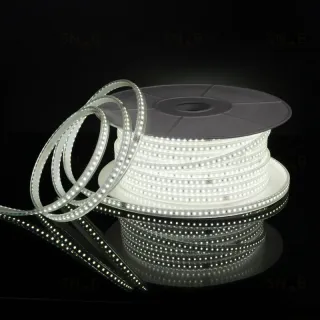 Светодиодная лента Elektrostandard 220V 14,4W 120Led 2835 IP65 6500 холодный белый, 50 м 4690389170973 a053640 4690389170973