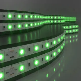 Светодиодная лента Elektrostandard 24V 14,4W 60Led 5050 IP65 зеленый, 5м 4690389167768 4690389167768